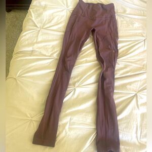 Lululemon leggings, size 2 in lavender